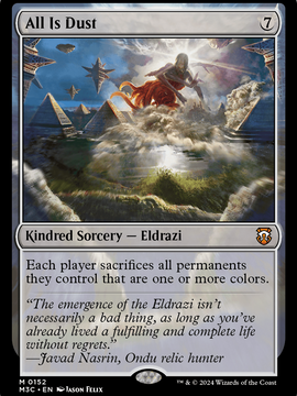 All Is Dust (M3C-152) - Modern Horizons 3 Commander
