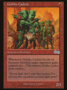 Goblin Cadets (USG-189) - Urza's Saga