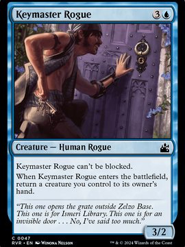 Keymaster Rogue (RVR-047) - Ravnica Remastered Foil