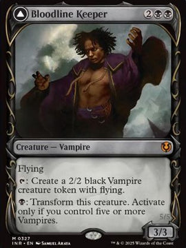 Bloodline Keeper // Lord of Lineage (Showcase) (INR-327) - Innistrad Remastered