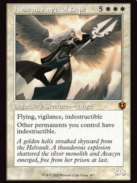 Avacyn, Angel of Hope (Retro Frame) (INR-477) - Innistrad Remastered