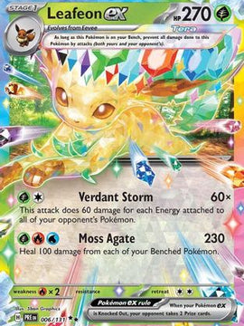 Leafeon ex - 006/131 6 - SV Prismatic Evolutions Holofoil