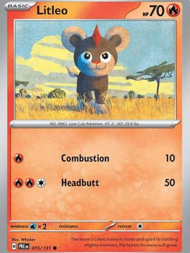 Litleo 15 - SV Prismatic Evolutions Reverse Holofoil