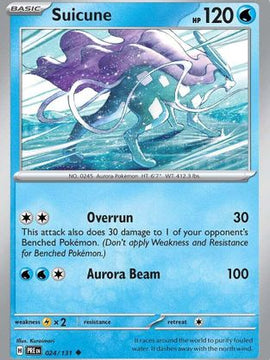 Suicune 24 - SV Prismatic Evolutions