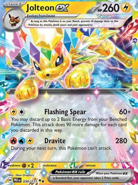 Jolteon ex - 030/131 30 - SV Prismatic Evolutions Holofoil