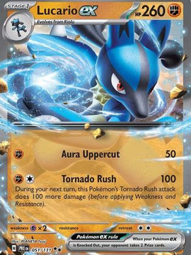 Lucario ex 51 - SV Prismatic Evolutions Holofoil