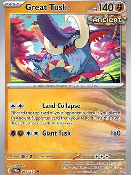 Great Tusk 55 - SV Prismatic Evolutions