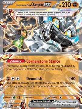 Cornerstone Mask Ogerpon ex - 058/131 - SV Prismatic Evolutions