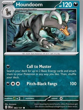 Houndoom 63 - SV Prismatic Evolutions