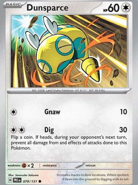Dunsparce 79 - SV Prismatic Evolutions