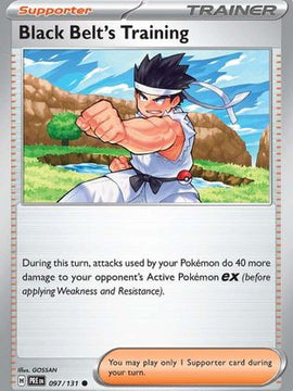 Black Belt's Training - 097/131 - SV Prismatic Evolutions