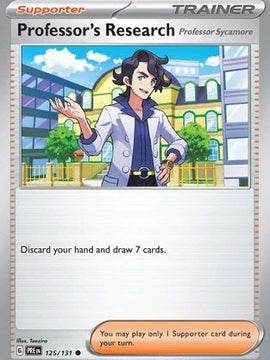 Professor's Research [Professor Sycamore] 125 - SV Prismatic Evolutions