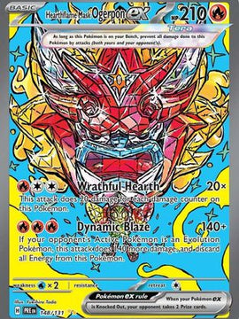 Hearthflame Mask Ogerpon ex - 148/131 148 - SV Prismatic Evolutions Holofoil