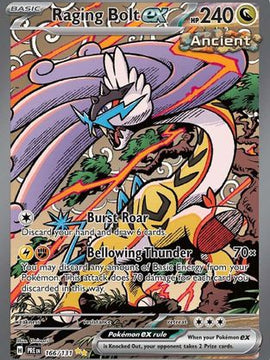 Raging Bolt ex 166 - SV Prismatic Evolutions Holofoil