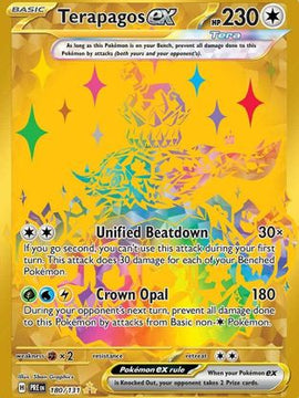 Terapagos ex - 180/131 180 - SV Prismatic Evolutions Holofoil
