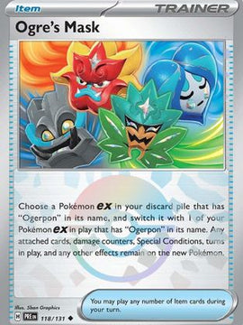 Ogre's Mask (Poke Ball Pattern) 118 - SV Prismatic Evolutions Holofoil