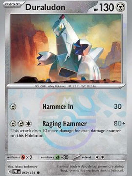 Duraludon (Master Ball Pattern) 69 - SV Prismatic Evolutions Holofoil