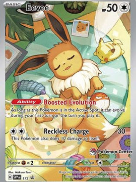 Eevee - 173 (Pokemon Center Exclusive) - SV Scarlet & Violet Promo Cards Holofoil
