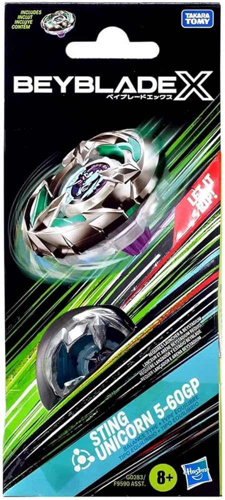 Beyblade X Sting Unicorn 5-60GP Booster Pack Set
