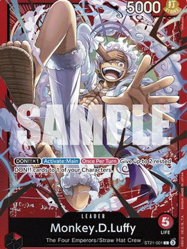 Monkey.D.Luffy (001) (ST21-001) - Starter Deck EX: Gear 5