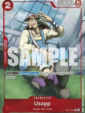 Usopp (Parallel) (ST21-002) - Starter Deck EX: Gear 5 Foil