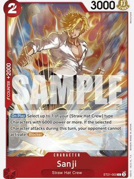 Sanji (ST21-003) - Starter Deck EX: Gear 5