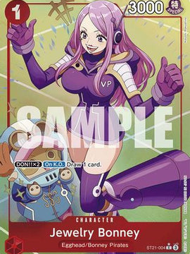 Jewelry Bonney (Parallel) (ST21-004) - Starter Deck EX: Gear 5 Foil