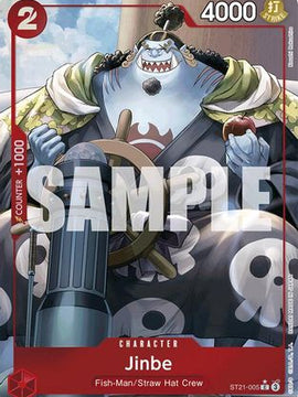 Jinbe (Parallel) (ST21-005) - Starter Deck EX: Gear 5 Foil