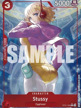 Stussy (Parallel) (ST21-006) - Starter Deck EX: Gear 5 Foil
