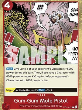 Gum-Gum Mole Pistol (ST21-017) - Starter Deck EX: Gear 5 Foil