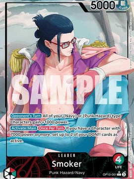Smoker (001) (Parallel) (OP10-001) - Royal Blood Foil