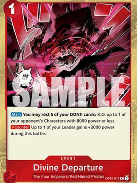 Divine Departure (OP10-019) - Royal Blood Foil