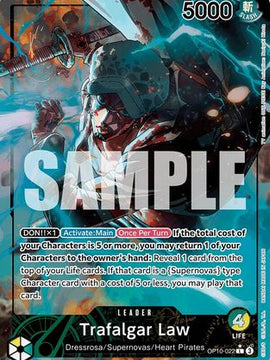 Trafalgar Law (022) (Parallel) (OP10-022) - Royal Blood Foil