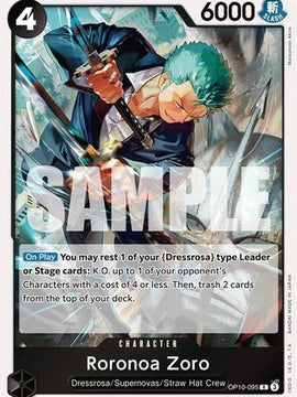 Roronoa Zoro (095) (OP10-095) - Royal Blood Foil