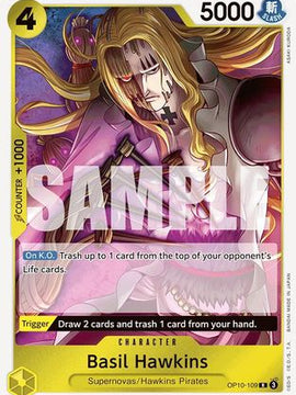 Basil Hawkins (OP10-109) - Royal Blood Foil