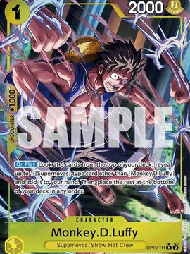 Monkey.D.Luffy (111) (Parallel) (OP10-111) - Royal Blood Foil