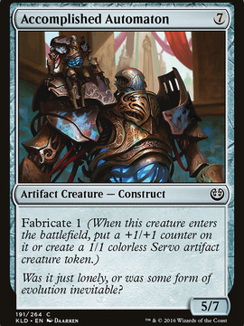 Accomplished Automaton (KLD-191) - Kaladesh
