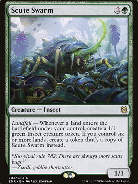 Scute Swarm (ZNR-203) - Zendikar Rising