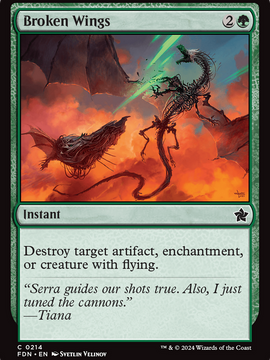 Broken Wings (FDN-214) - Foundations Foil