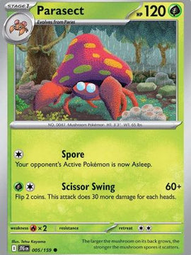 Parasect 5 - SV09 Journey Together