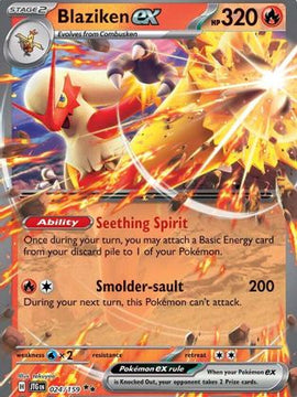 Blaziken ex 24 - SV09 Journey Together Holofoil