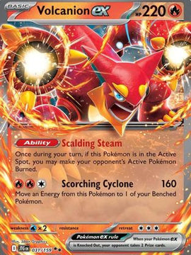 Volcanion ex - 031/159 31 - SV09 Journey Together Holofoil