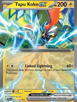 Tapu Koko ex 51 - SV09 Journey Together Holofoil