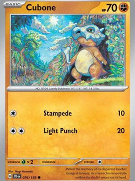 Cubone 76 - SV09 Journey Together