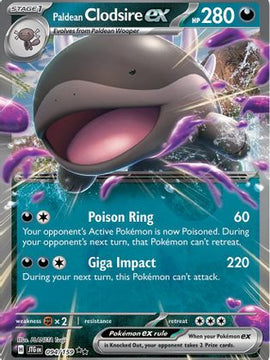 Paldean Clodsire ex 94 - SV09 Journey Together Holofoil