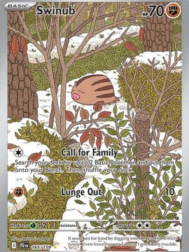 Swinub - 165/159 165 - SV09 Journey Together Holofoil