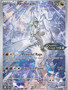 N's Reshiram - 167/159 (Journey Together Stamped) 167 - SV09 Journey Together Holofoil