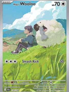 Hop's Wooloo - 170/159 170 - SV09 Journey Together Holofoil