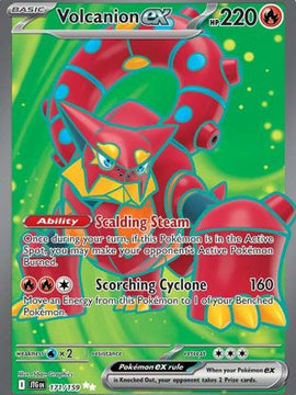 Volcanion ex - 171/159 171 - SV09 Journey Together Holofoil