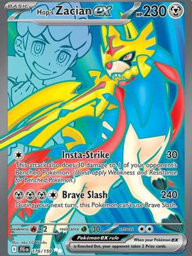 Hop's Zacian ex - 176/159 176 - SV09 Journey Together Holofoil